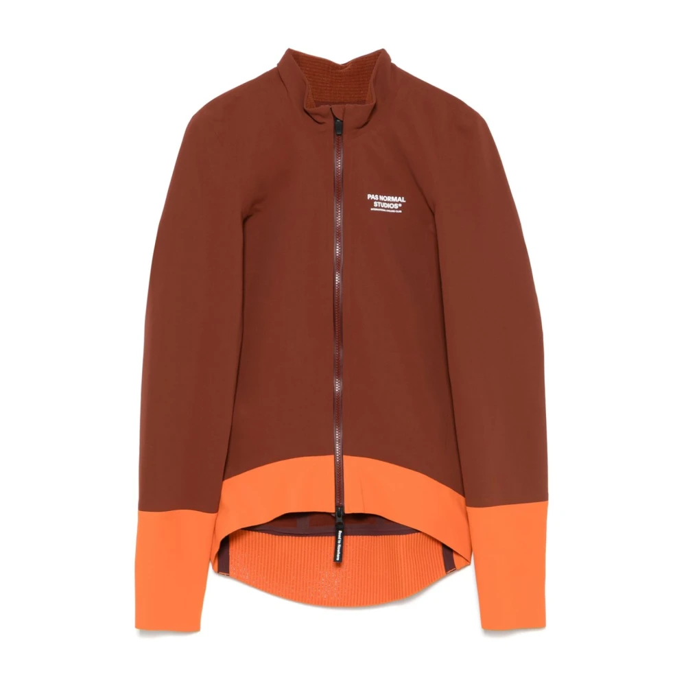 Pas Normal Studios Windtex Pro Oranje T-shirt Brown Heren