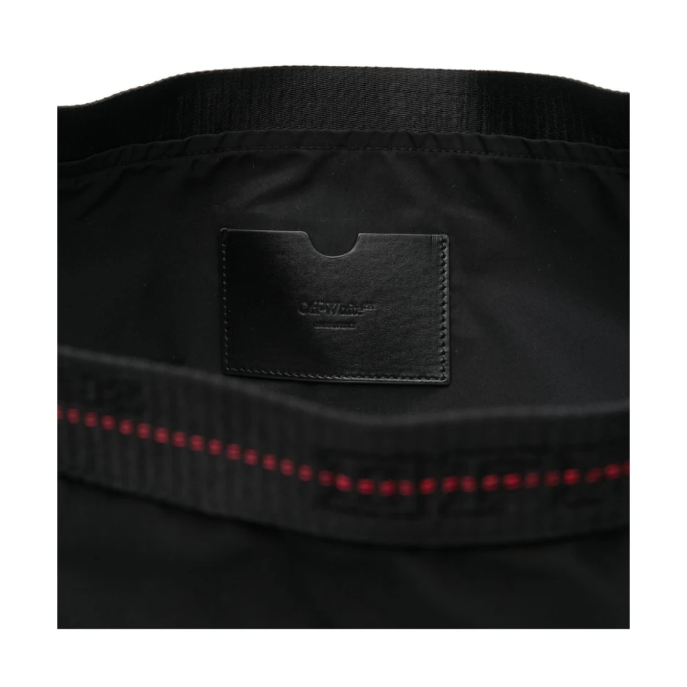 Off White Zwarte tassen voor een stijlvolle uitstraling Black Heren