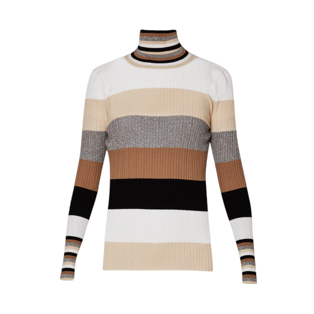 Liu Jo Stijlvolle Gebreide Top Multicolor Dames