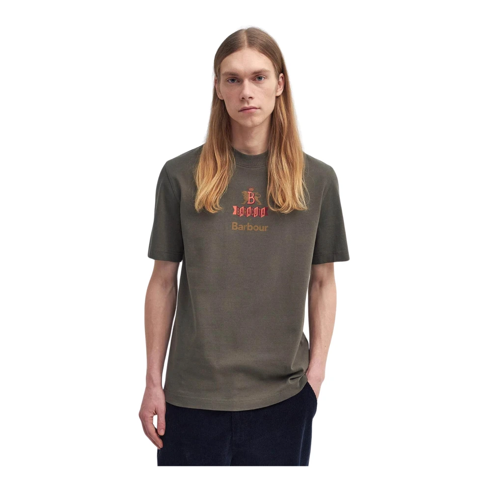 Barbour Archief Tee Uniform Groen-S Green Heren