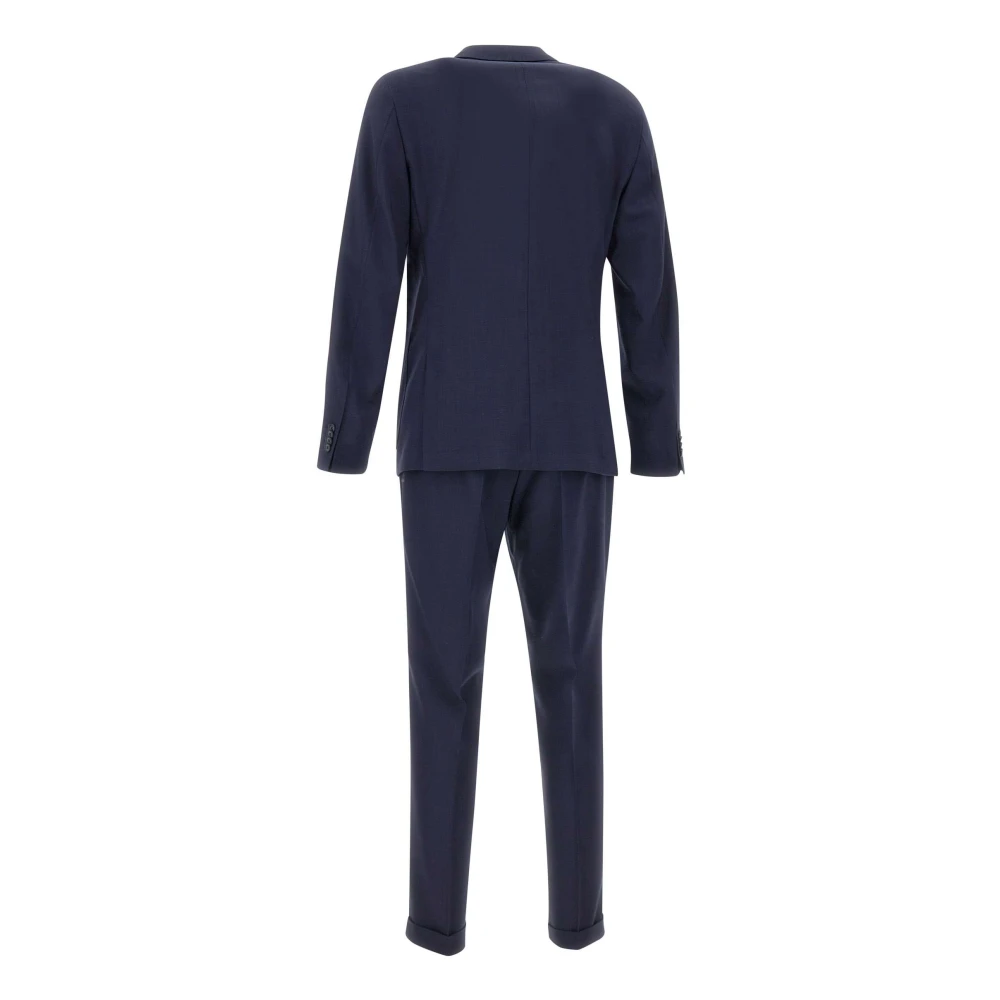 Hugo Boss Elegant Suit Set Blue Heren