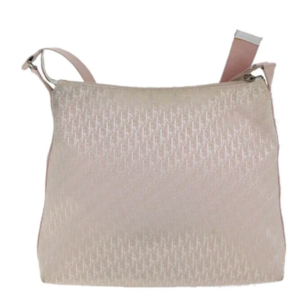 Dior Vintage Pre-owned Canvas dior-bags Pink Dames