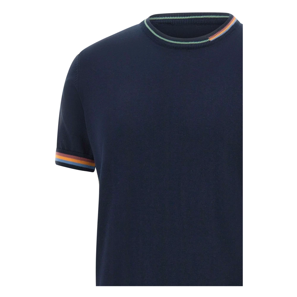BOB Middernachtblauwe Katoenen Trui Blue Heren