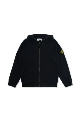black-cotton-fleece-zip-up-hoodie