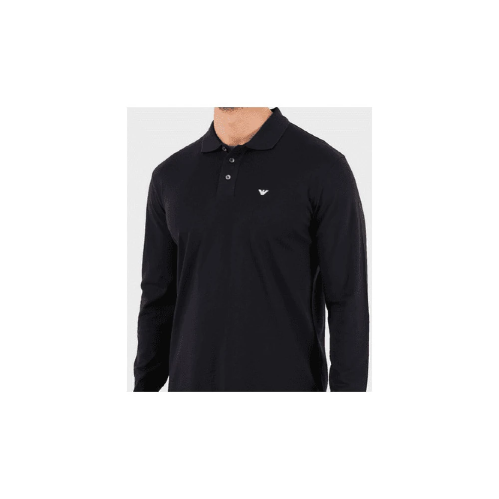 Emporio Armani Polo Shirts Blue Heren
