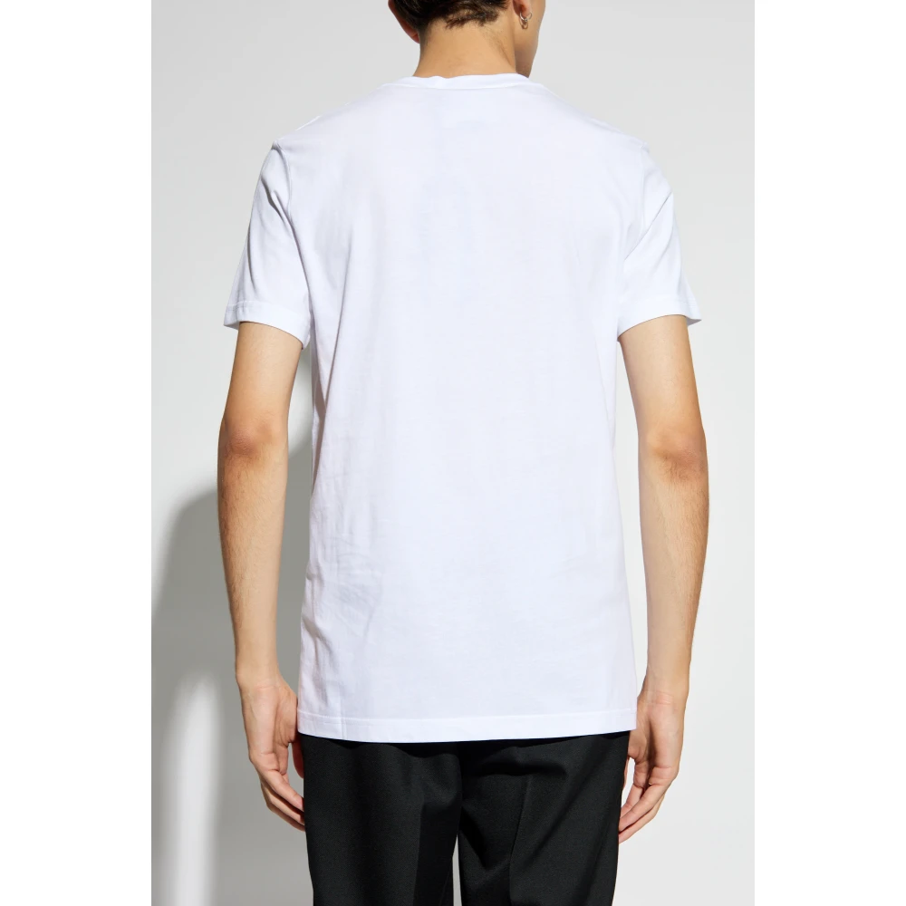 Versace Jeans Couture T-shirt met logo White Heren