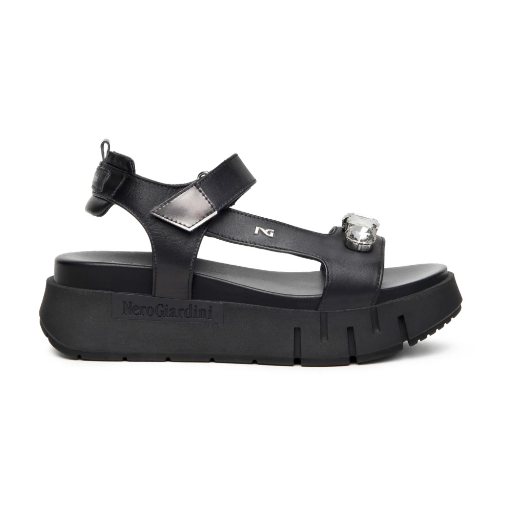 Shoes > Sandals > Flat Sandals - - Nerogiardini - Modalova