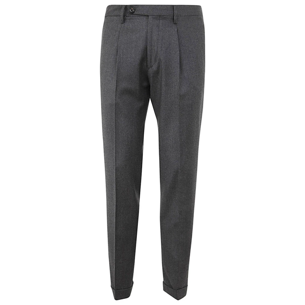 Michael Coal Capri Broek met Pences Antraciet Stijl Gray Heren