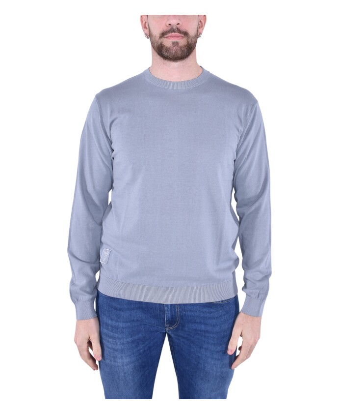 pull-en-coton-a-col-rond-avec-effet-decolore