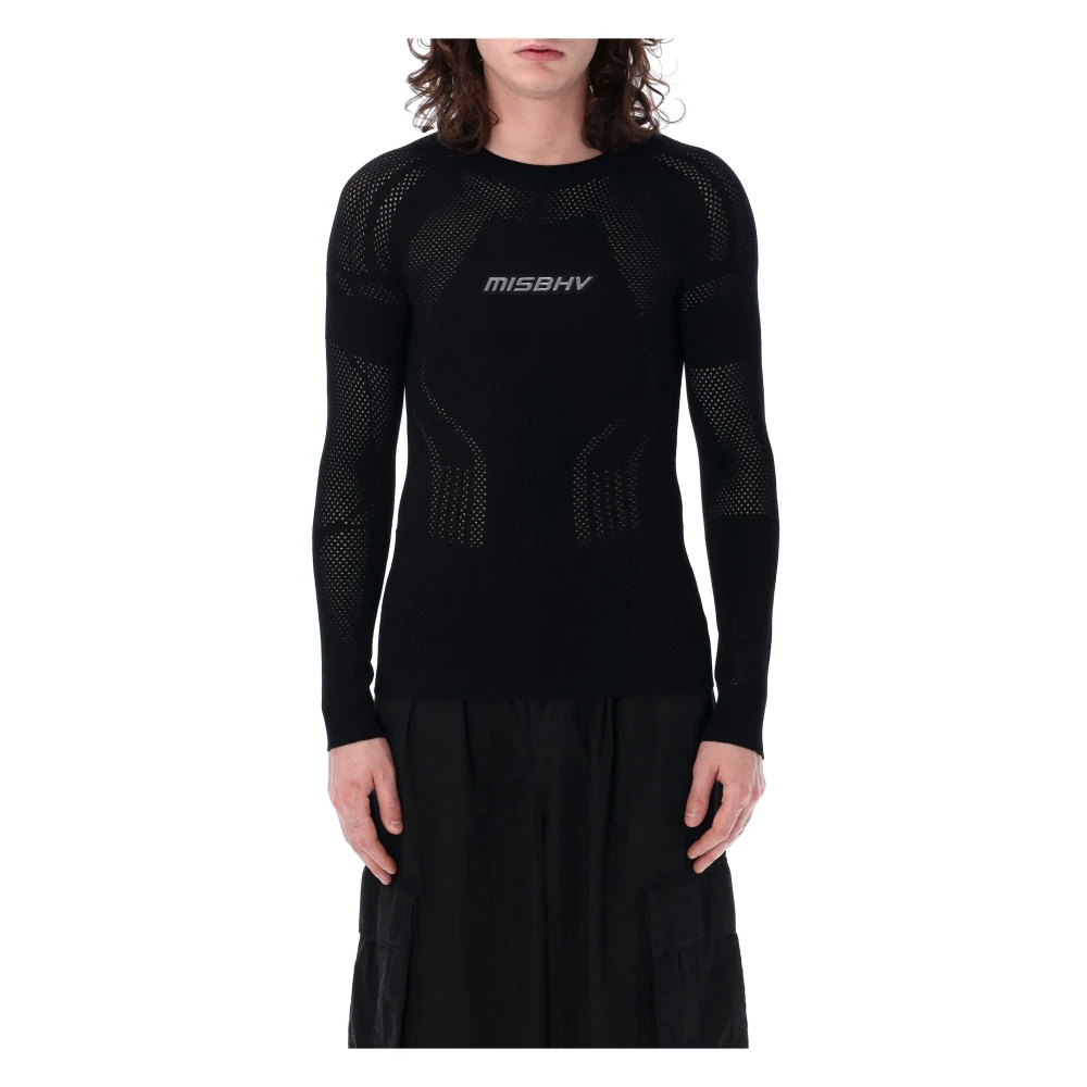 Misbhv Zwart Future Sport Top T-Shirt Black Heren