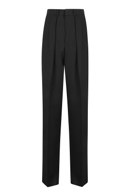 Broken Twill Double Pleat Pant