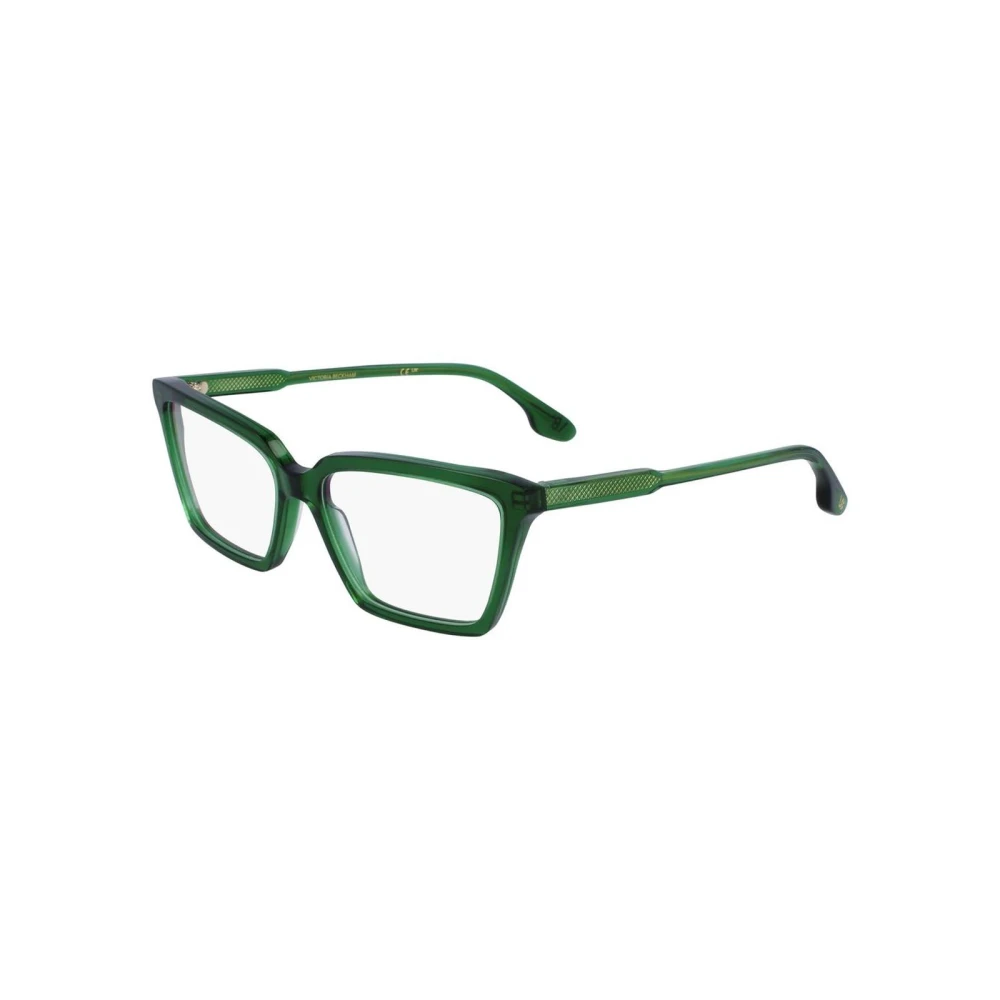 Victoria Beckham Women's Green Glasses, One Size, Acetate Glasses Frame