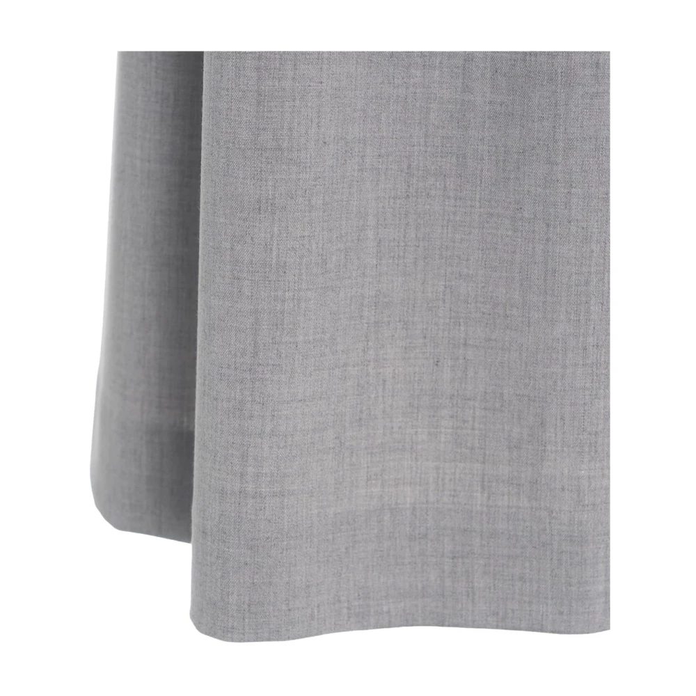 Ottod'Ame Grijze Bermuda's met Elegante Plooien Gray Dames