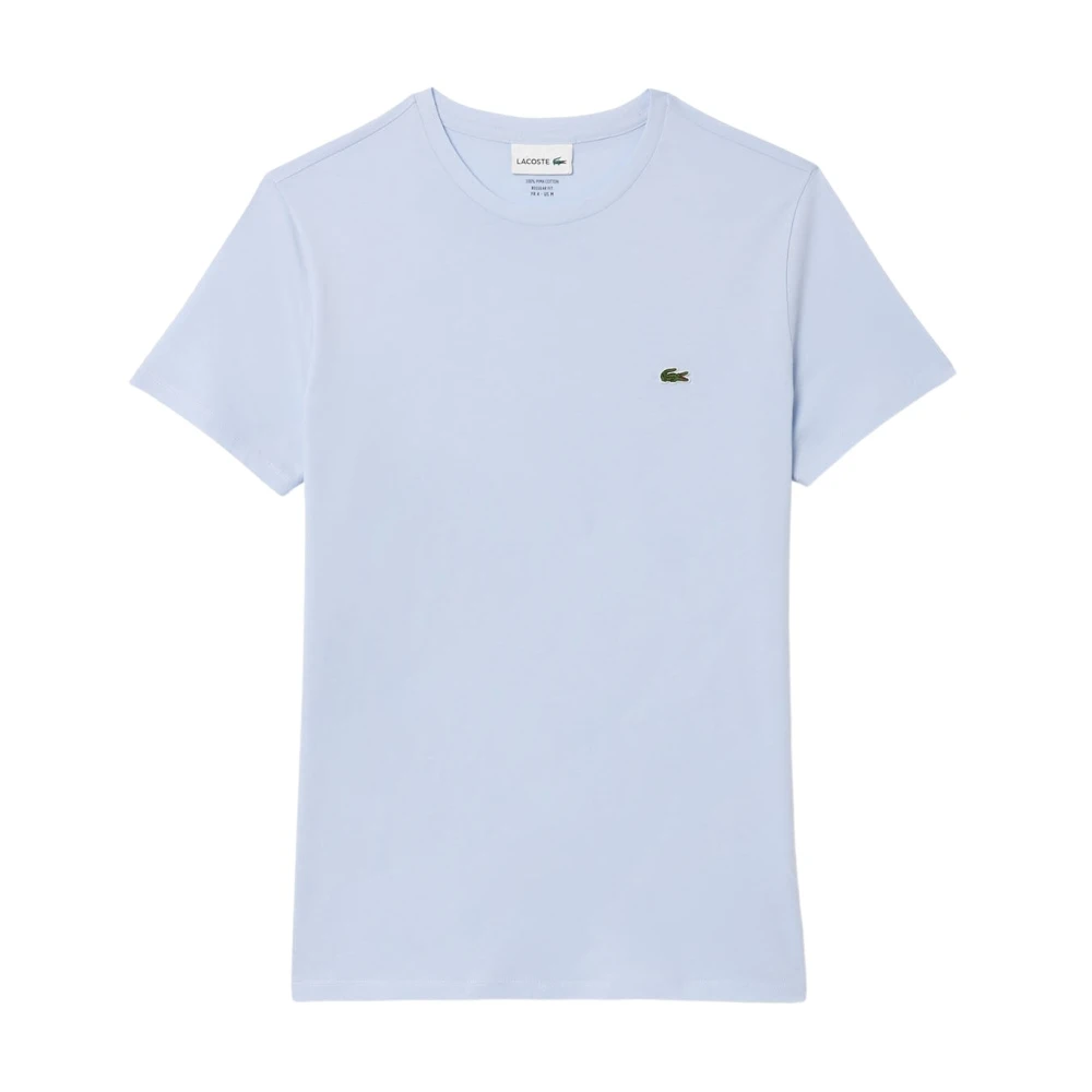 LACOSTE Heren Polo's & T-shirts 1ht1 Men's Tee-shirt Lichtblauw