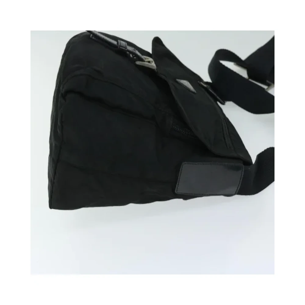 Prada Vintage Pre-owned Nylon prada-bags Black Dames