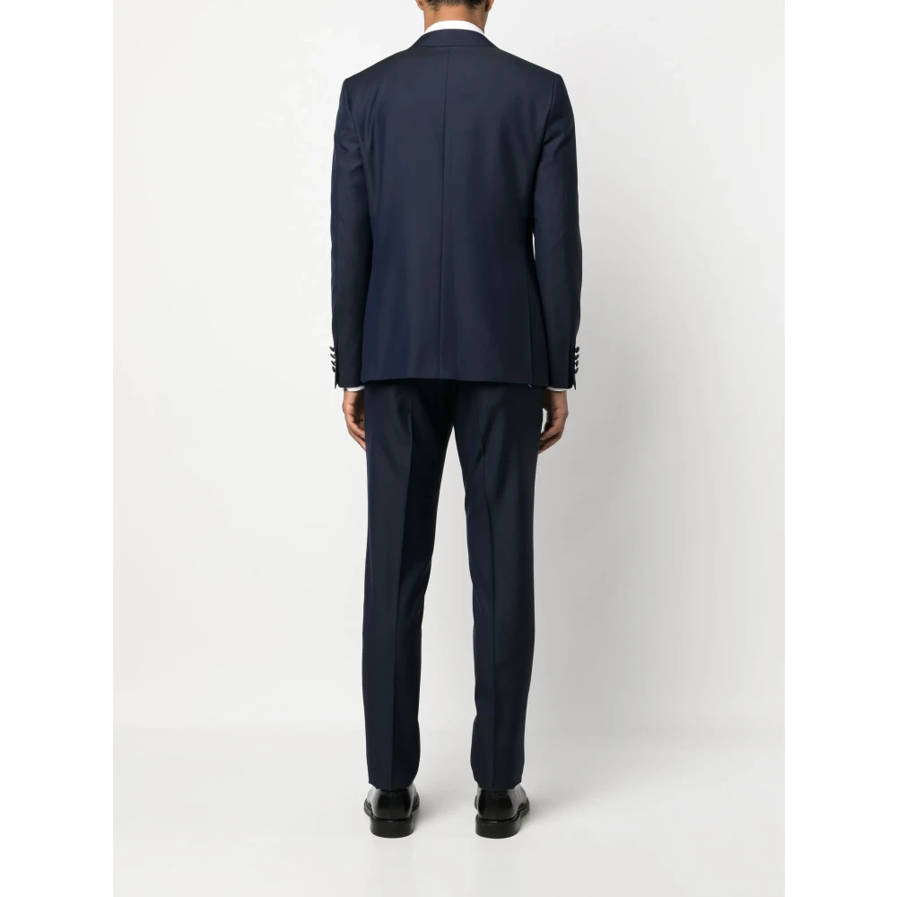 Canali Wol Tuxedo Pak Blue Heren