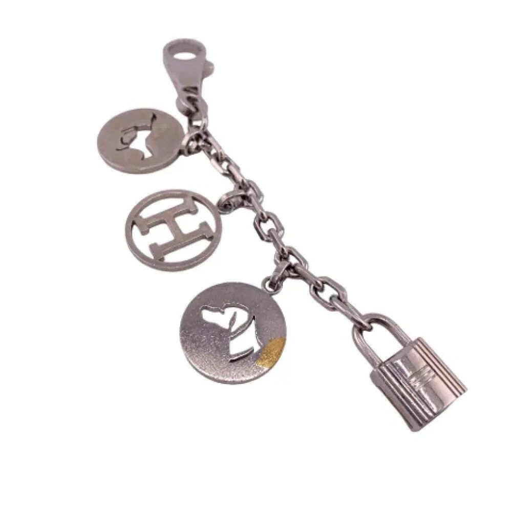 Hermès Vintage Pre-owned Metal key-holders Black Dames