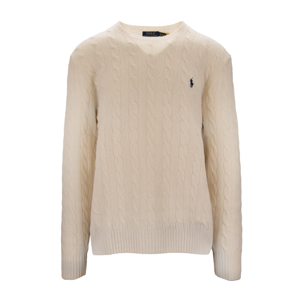 Polo Ralph Lauren Round-Neck Knitwear - Male - Round-Neck Knitwear - White - M - Knitwear - Image 10