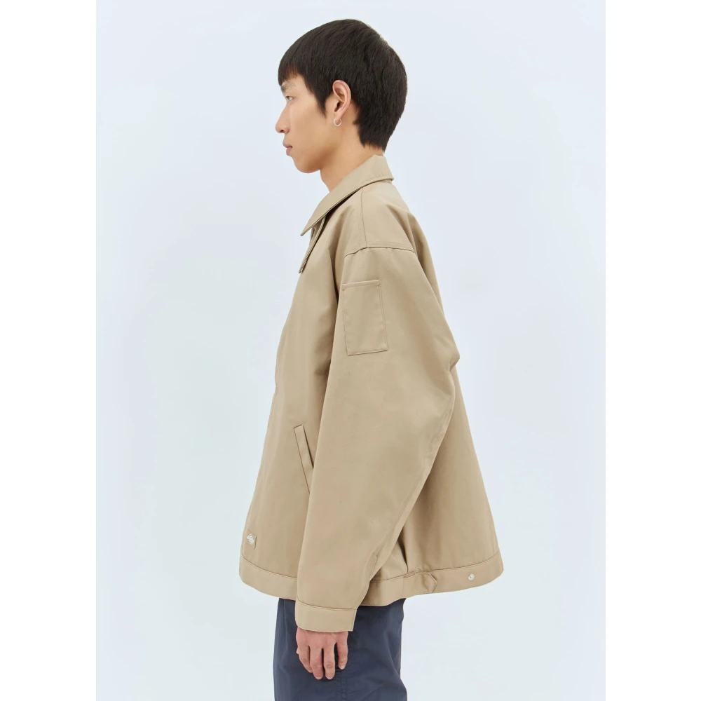 Dickies Twill Eisenhower Jack Logo Borduurwerk Beige Heren