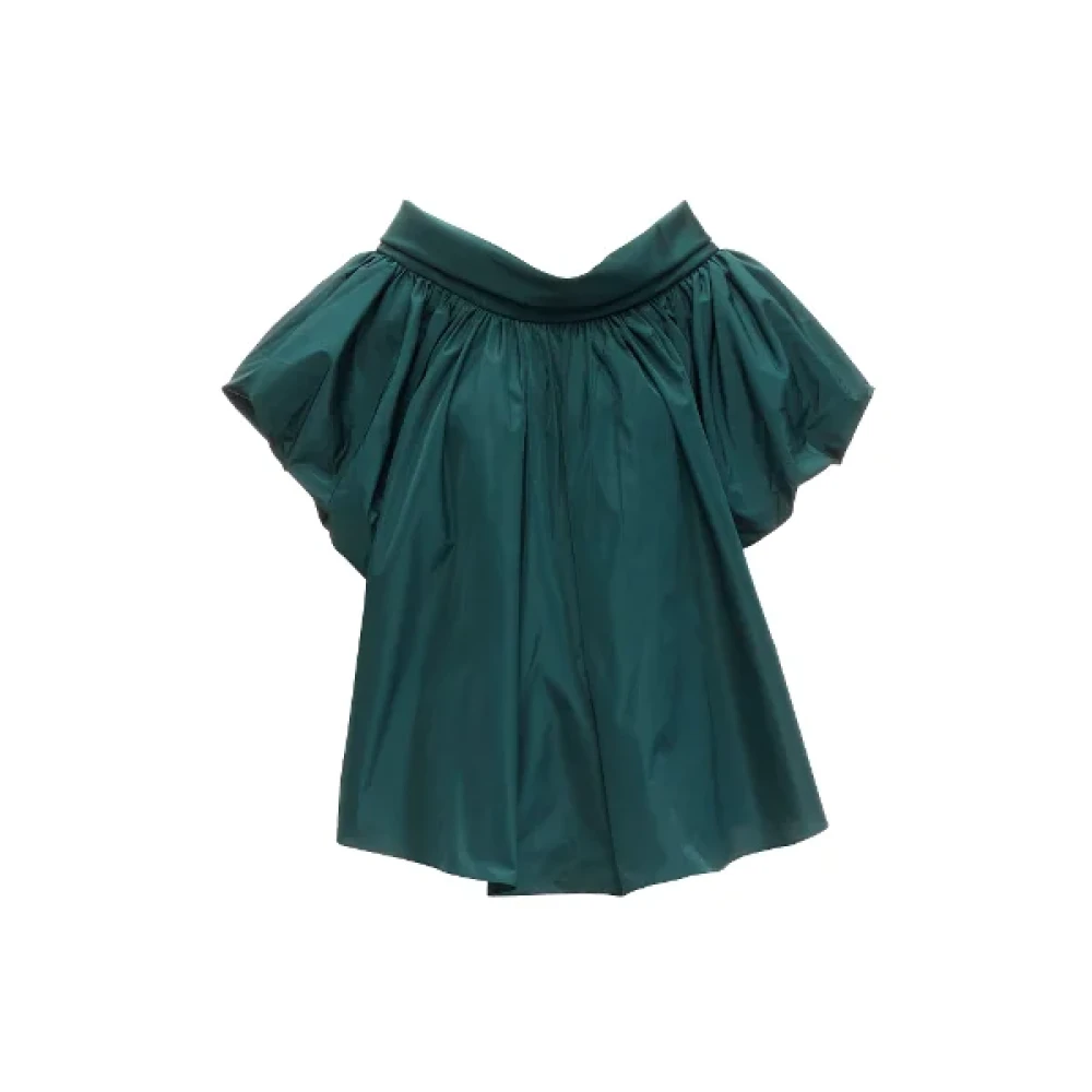 Alexander McQueen Pre-owned Polyester tops Green Dames