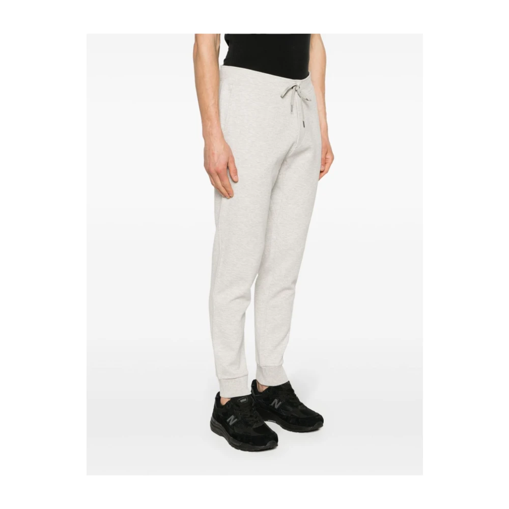 Polo Ralph Lauren Grijze Geborduurde Broek voor Mannen Gray Heren