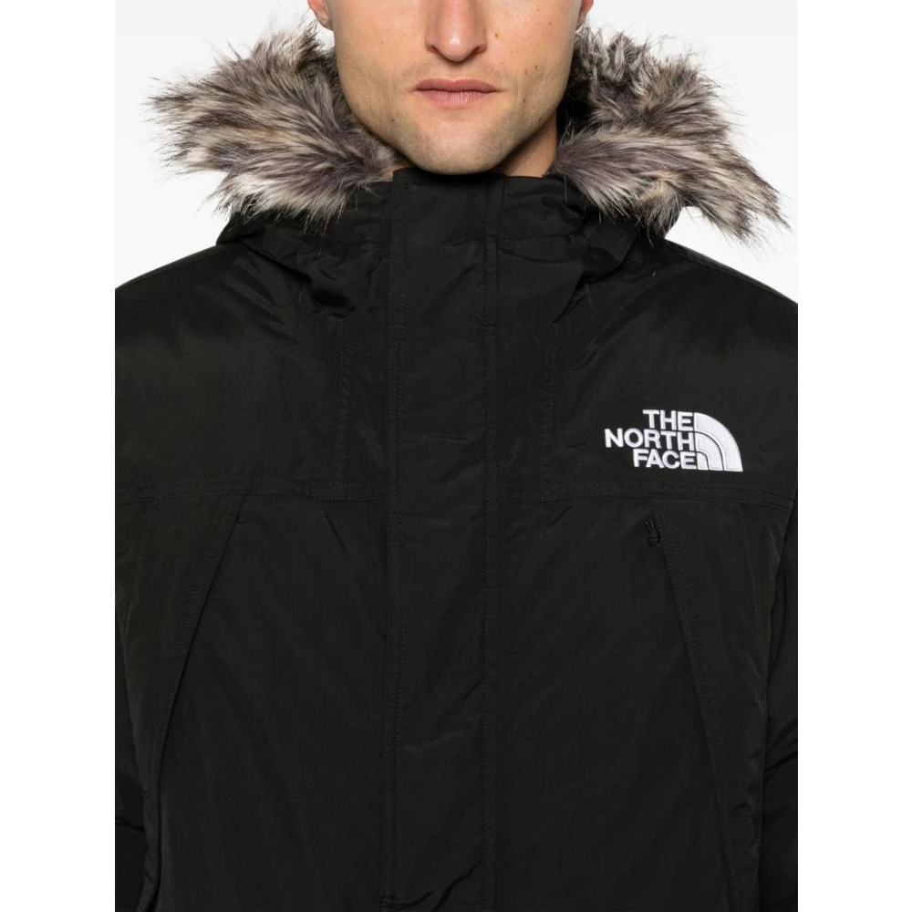 The North Face Blauwe Parka voor Mannen Aw24 Black Heren