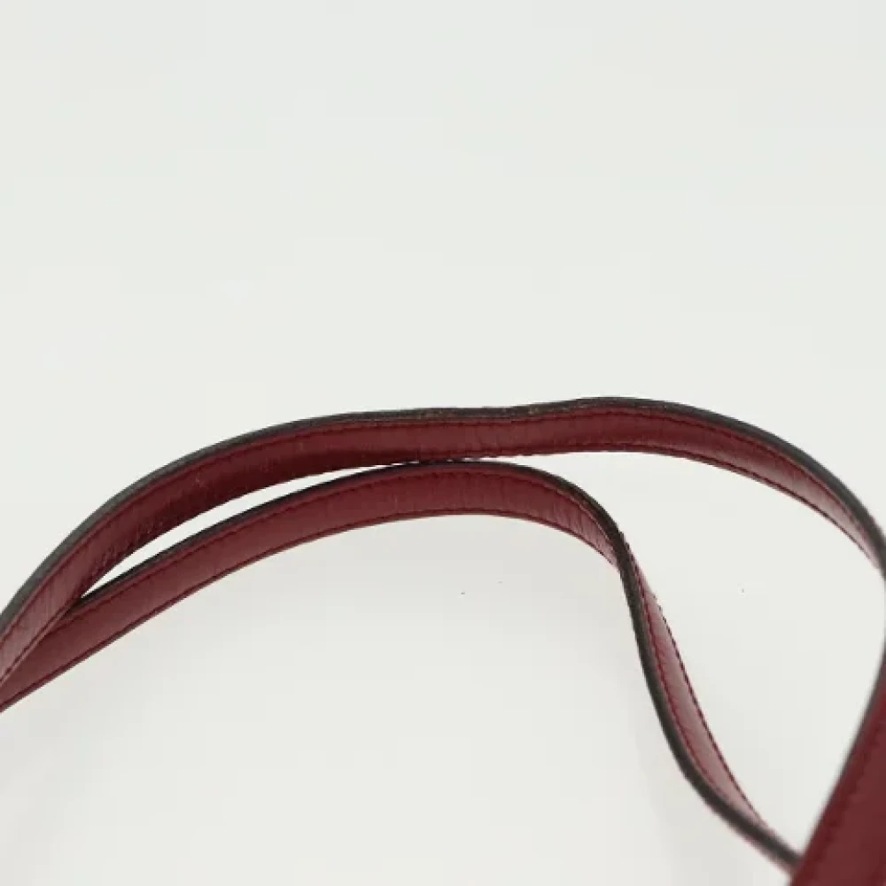 Prada Vintage Pre-owned Nylon prada-bags Red Dames