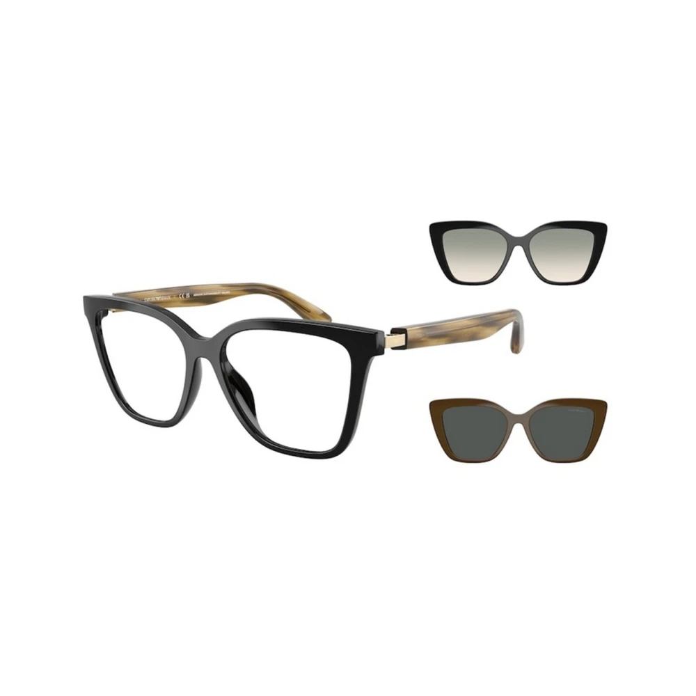 Emporio Armani Black Authentic Glasses With Top-Notch Service - Female - Glasses - 54 Mm - Accessories