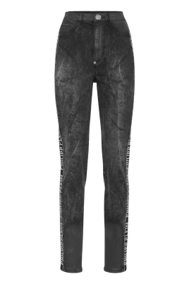 Super High Waist Jegging Crystal Plein