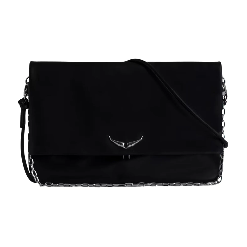 Zadig & Voltaire Donna Nero Borse, Taglia Unica, New,