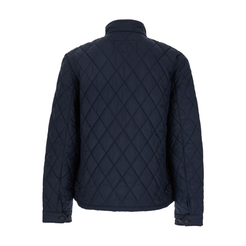 Polo Ralph Lauren Blauwe Gewatteerde Jas met Pony Detail Blue Heren