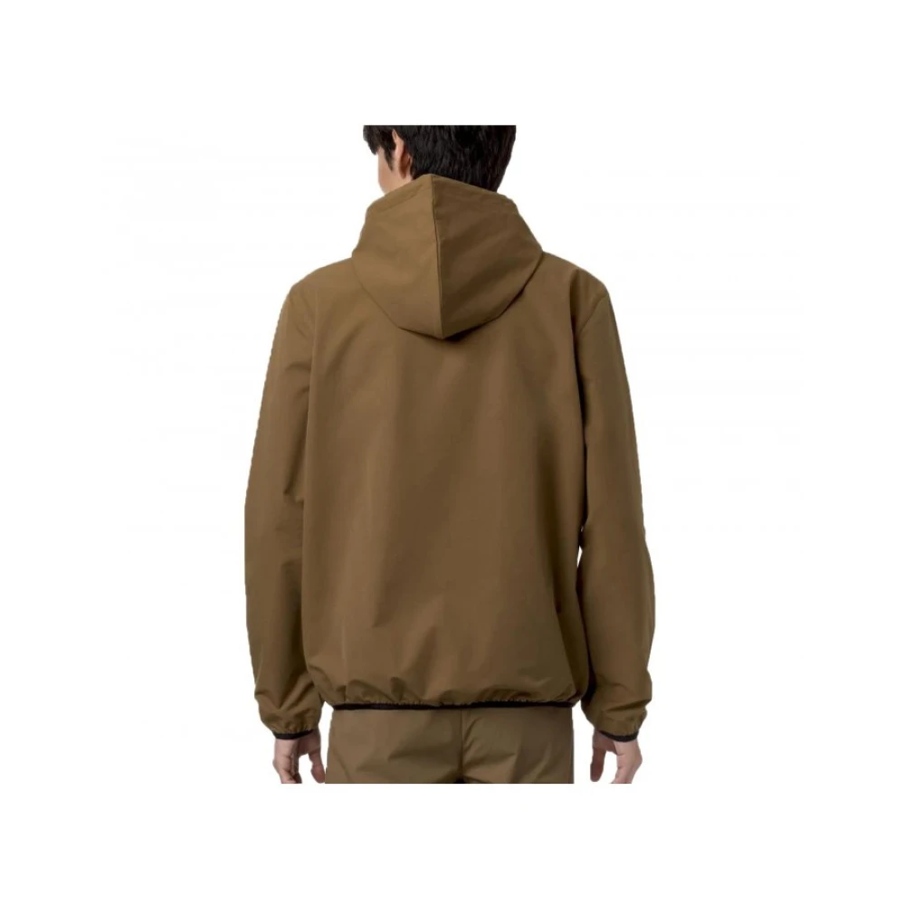 K-way Reis Jourdain Hoodie Brown Heren