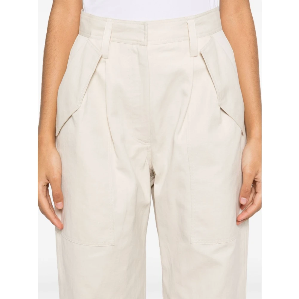 IRO Beige Broek met Zakken Beige Dames