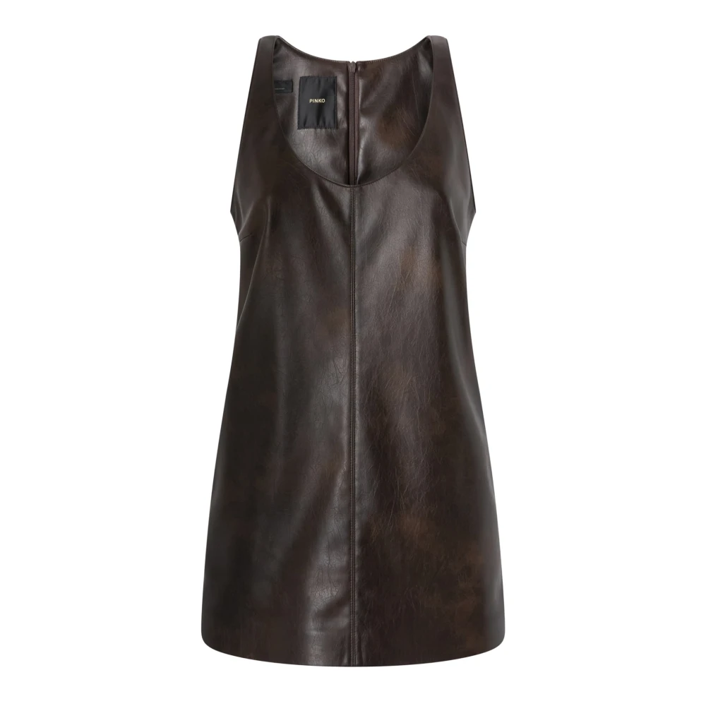 Pinko Elegante Jurk Mod. Diricco Brown Dames
