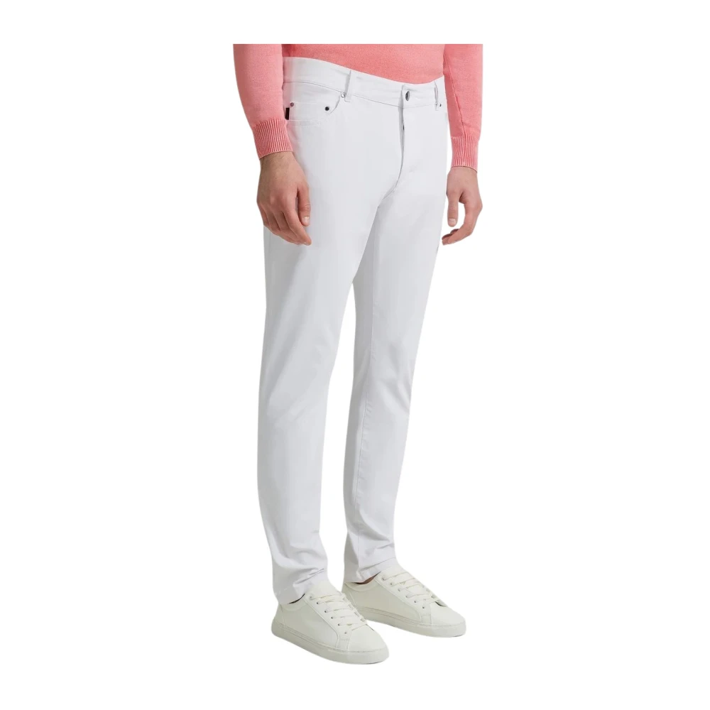 RRD Vit Elastisk Slim Fit Surflex Byxor White, Herr