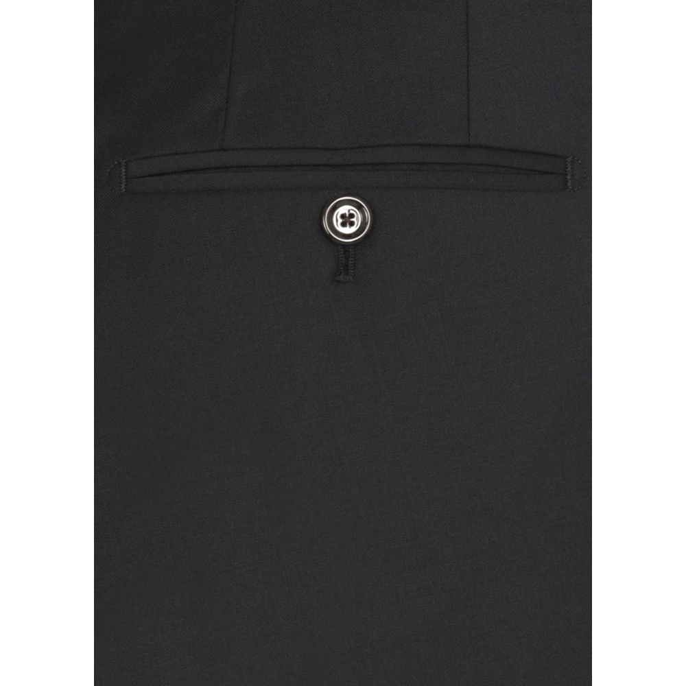 Lardini Blauw Wollen Pak met Iconische Pin Blue Heren