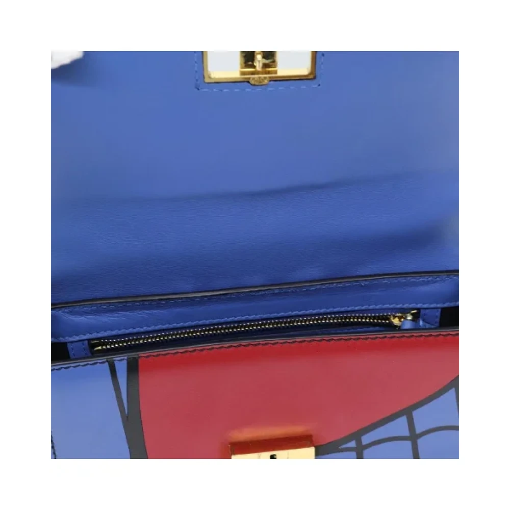 Valentino Vintage Pre-owned Leather handbags Blue Dames