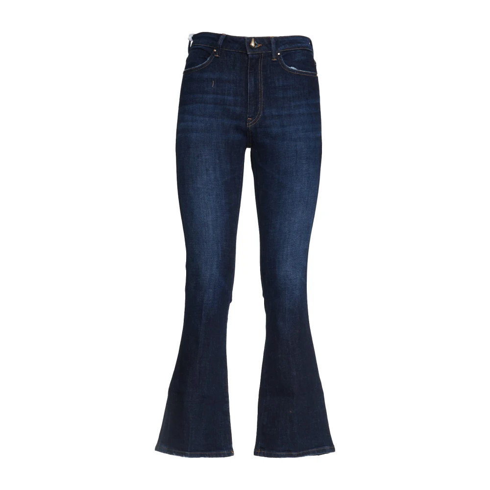 Dondup Donkerblauwe Jeans voor Dames Aw23 Blue Dames