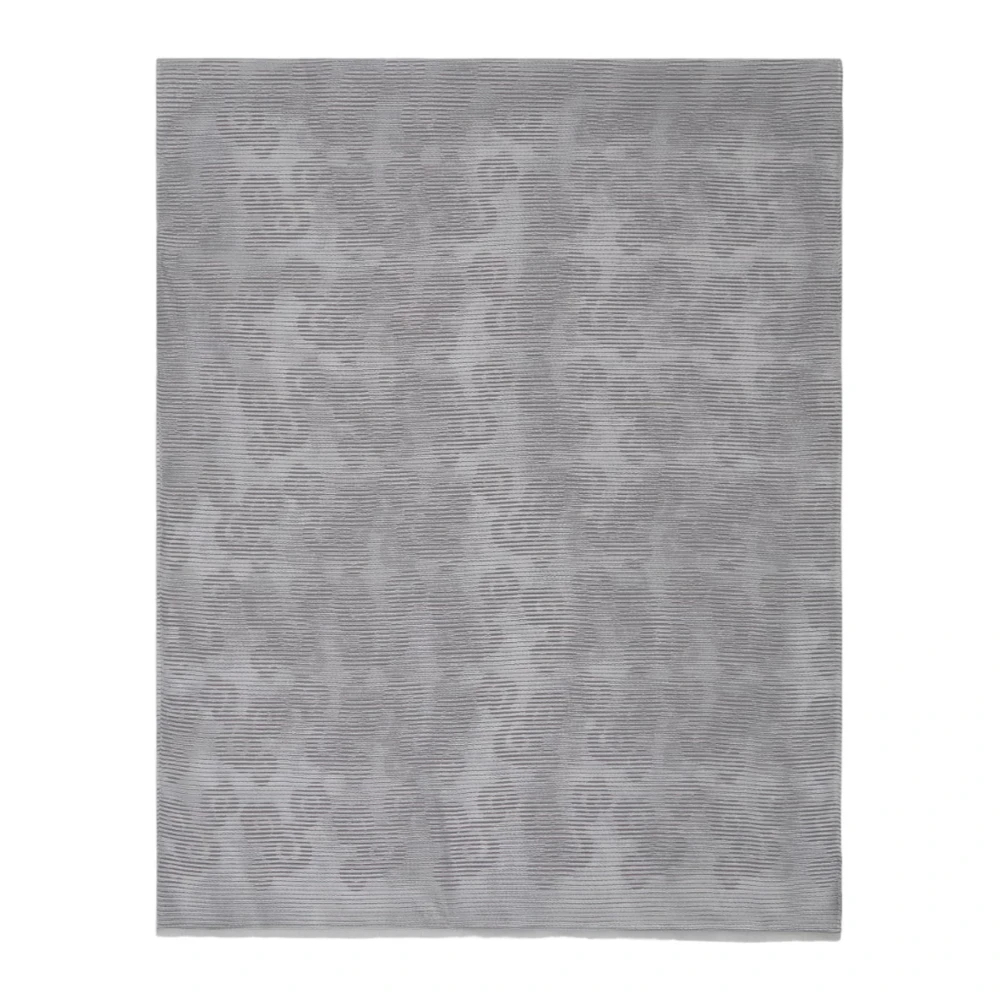 Emporio Armani Jacquard Fantasy Zijden Sjaal Gray Dames