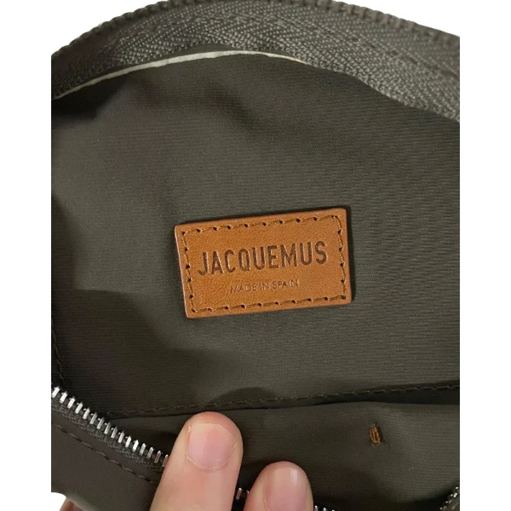 Jacquemus Pre-owned Cotton crossbody-bags Brown Dames