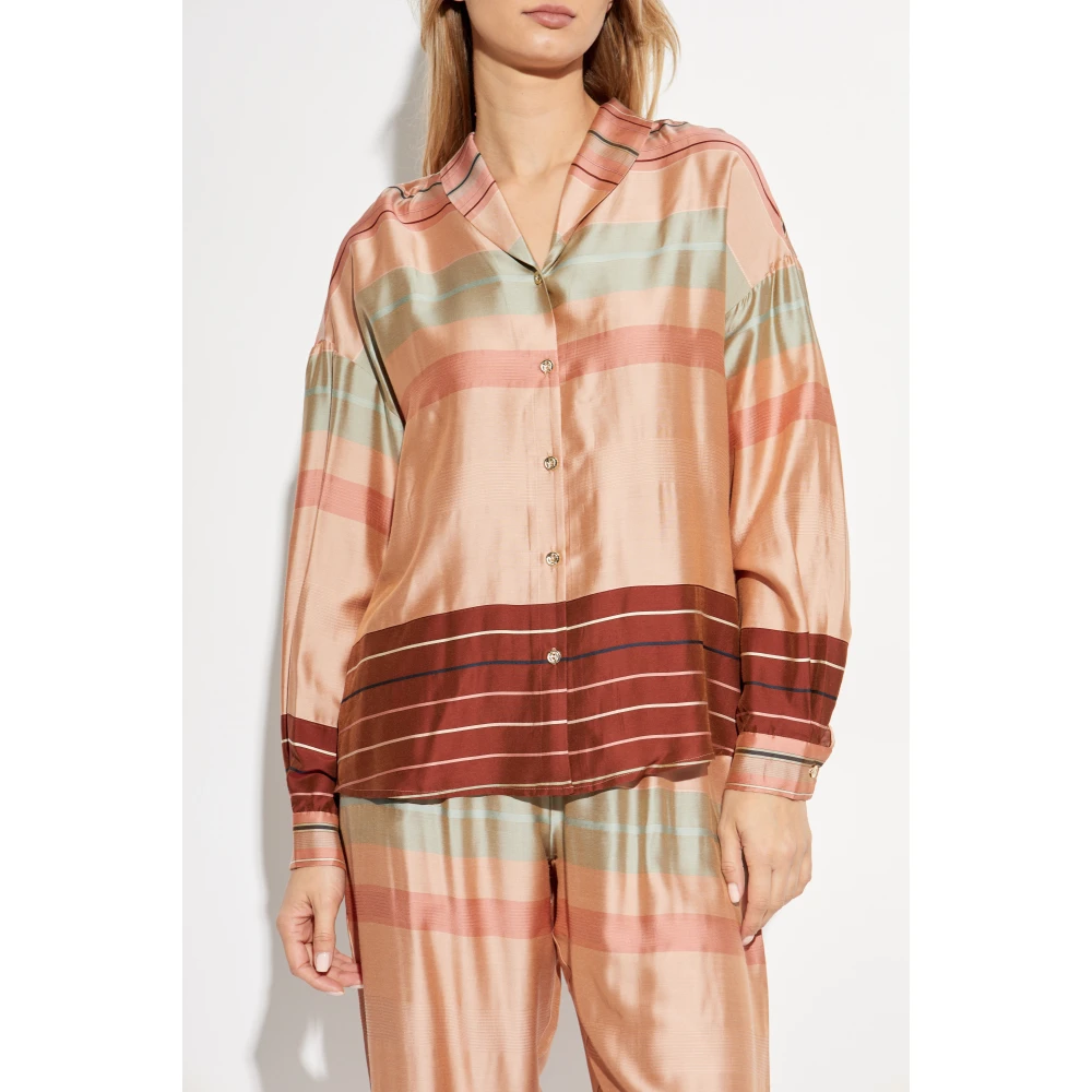 Hanro Shirt Hannah Pink Dames