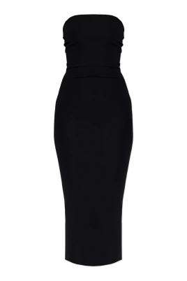 Off-shoulder pennklänning