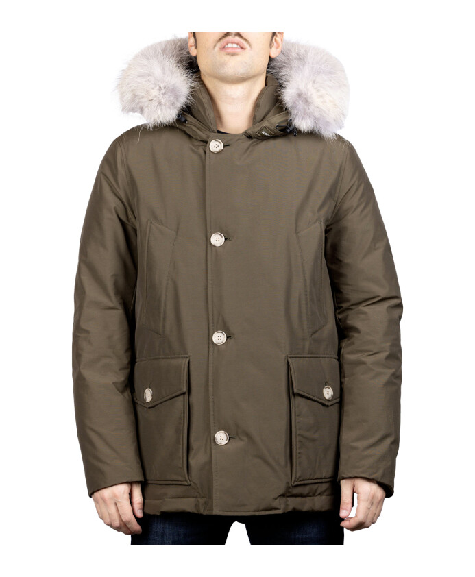 Anorak Hombre Arctic con Piel Desmontable, Woolrich