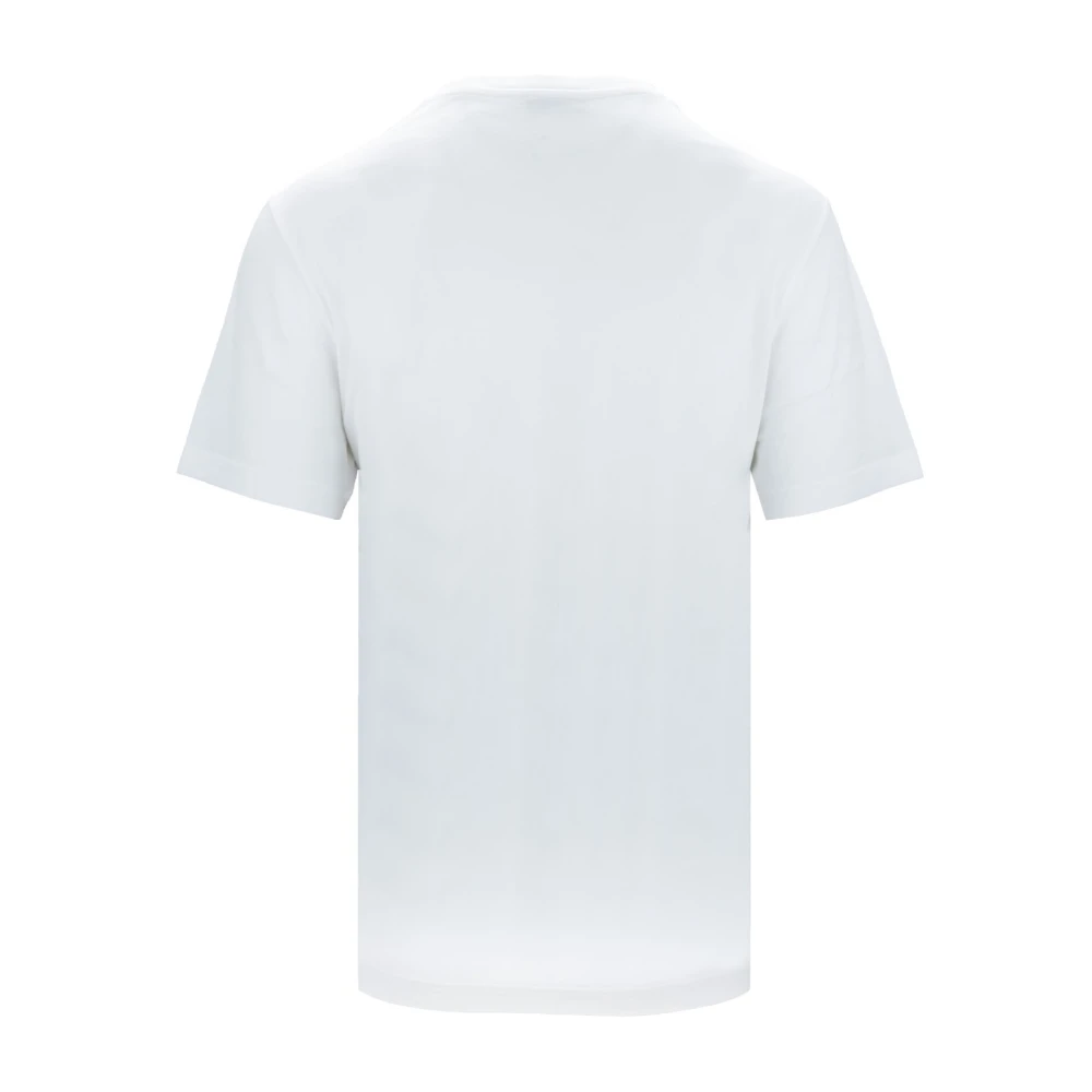 Fay Heren Crew Neck Katoenen T-Shirt White Heren