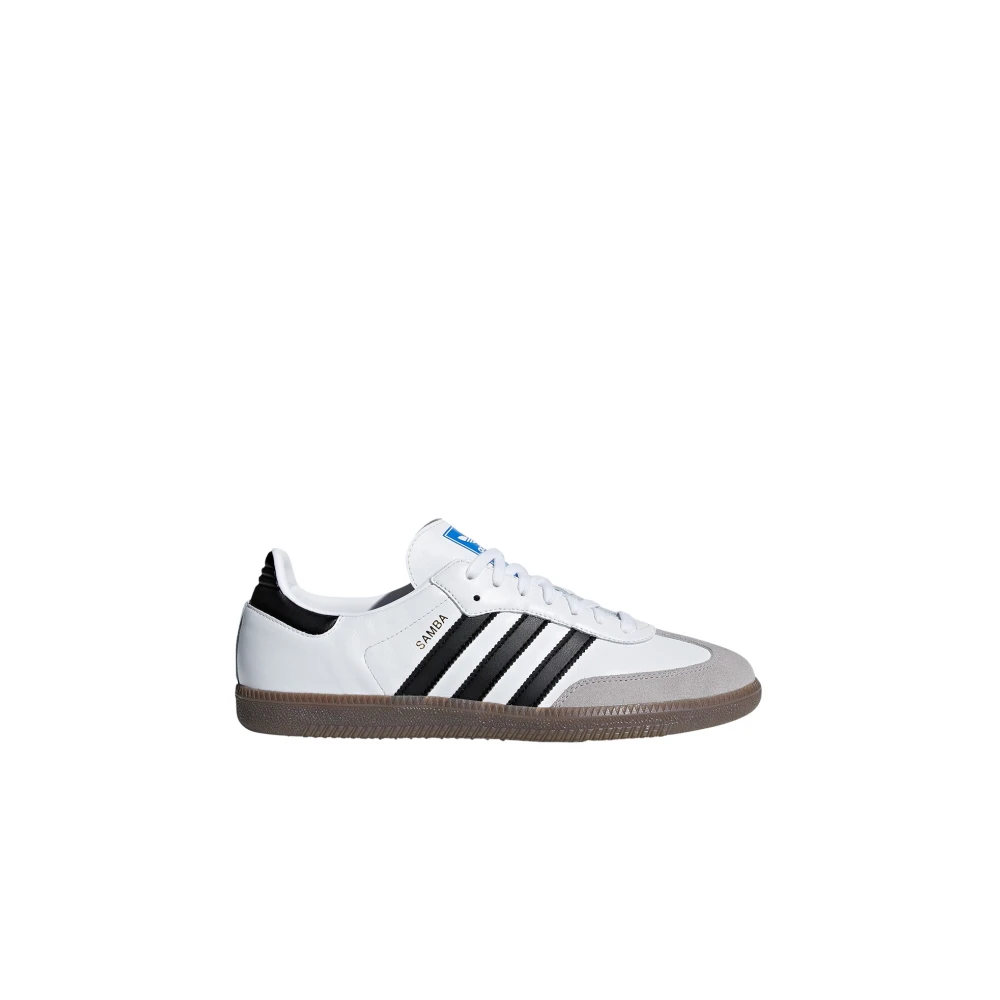 Adidas Klassiska Samba-stil Sneakers White, Dam