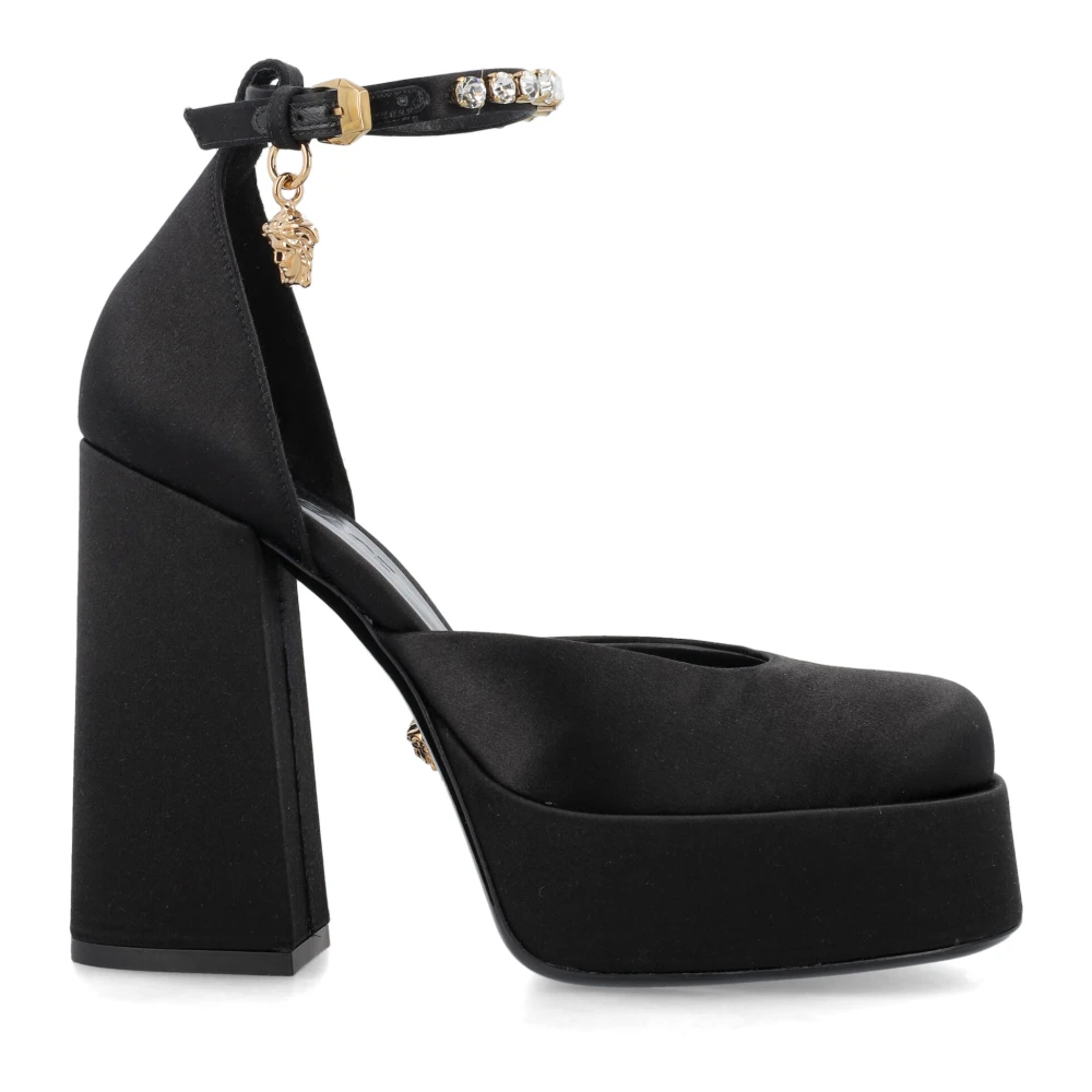 Versace Dameschoenen Gesloten Zwart Aw23 Black Dames