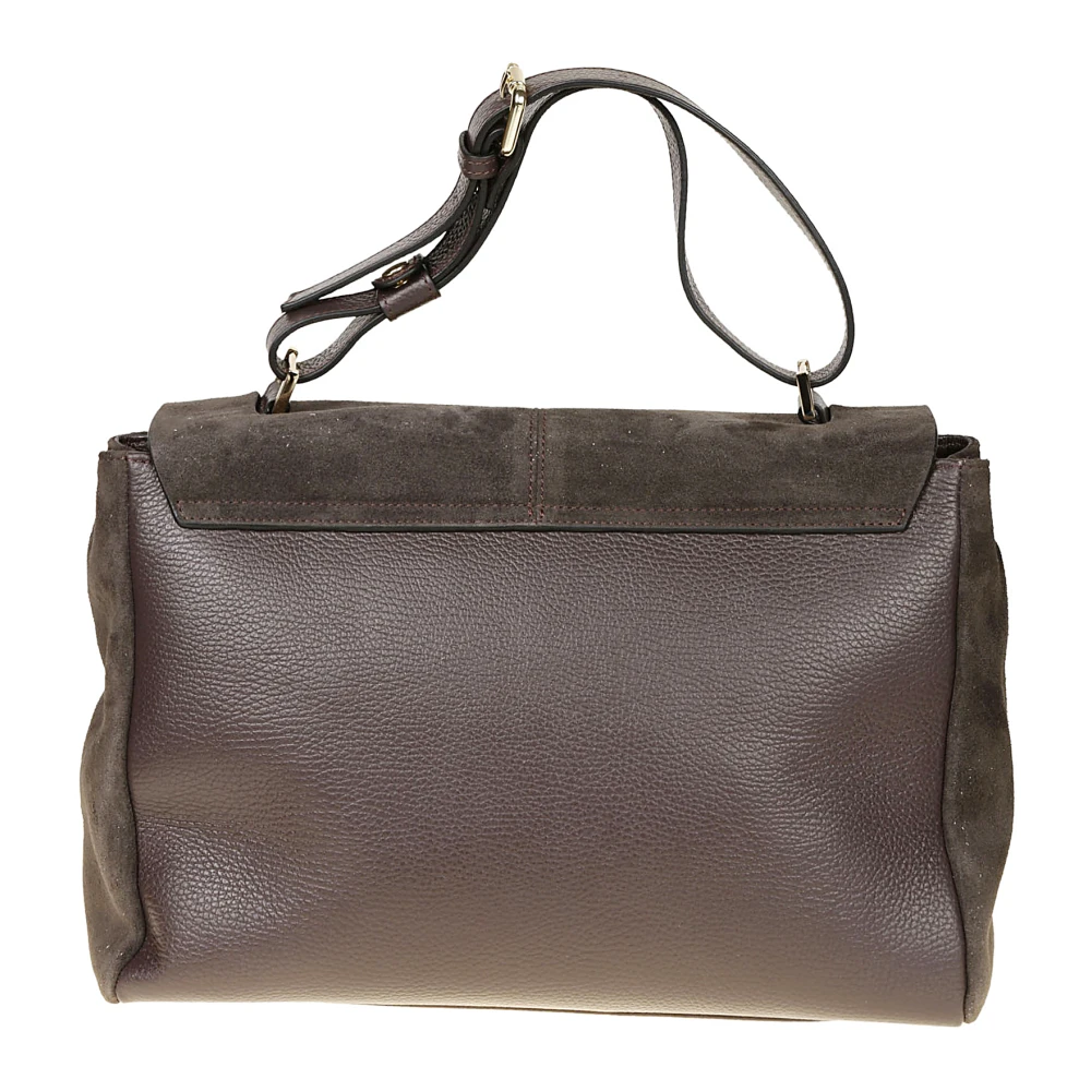 Avenue 67 Elettra Medium Tas met Klep Sluiting Brown Dames