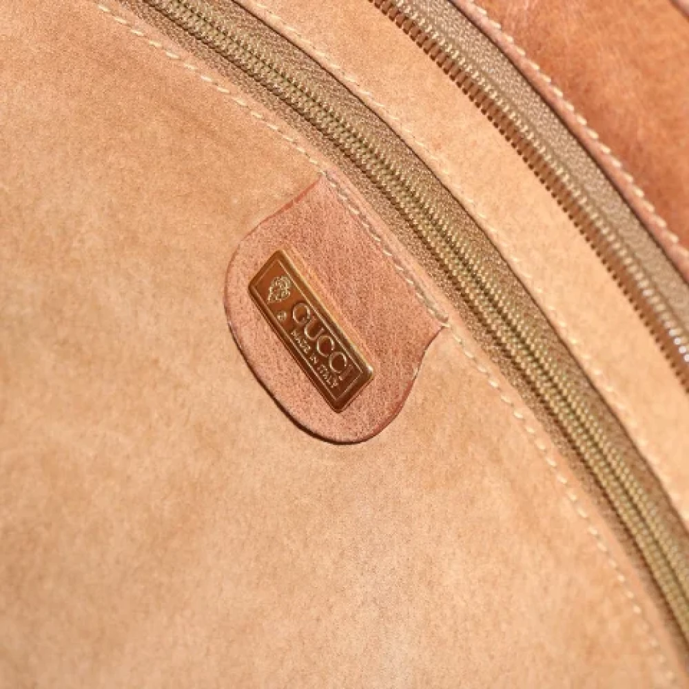 Gucci Vintage Pre-owned Suede shoulder-bags Brown Dames