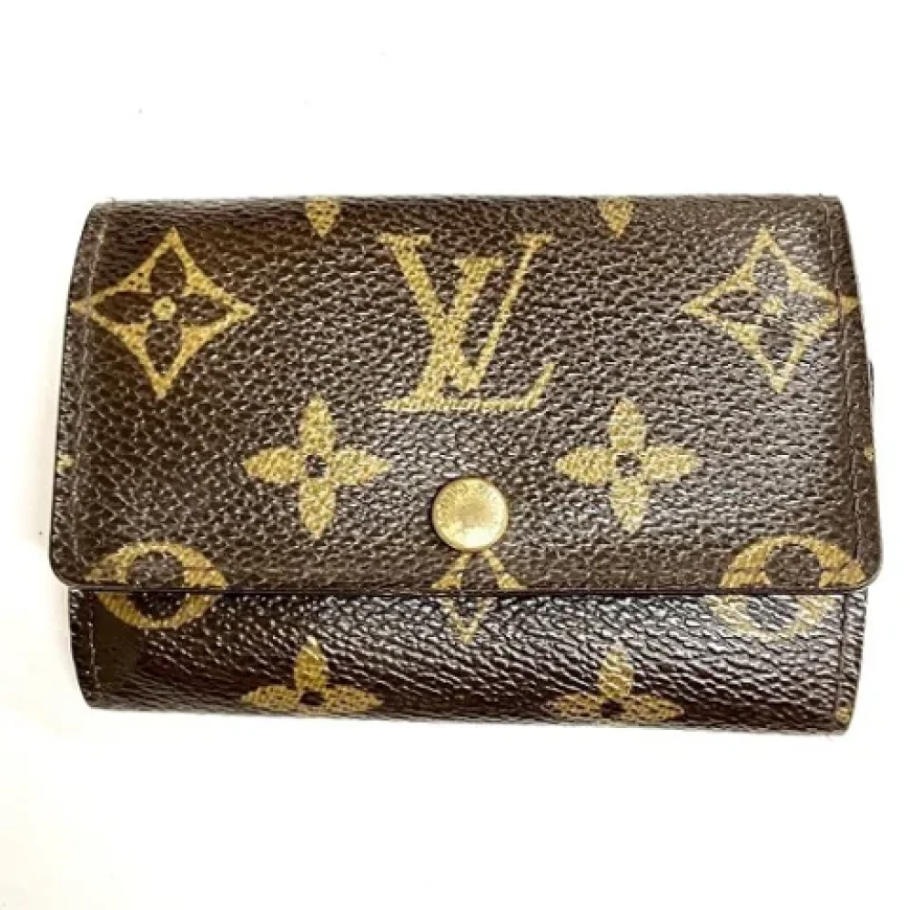 Louis Vuitton Vintage Pre-owned Canvas key-holders Brown Dames