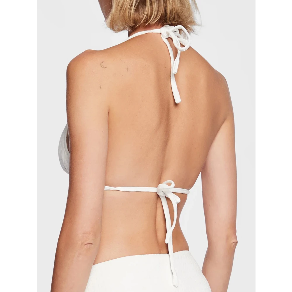 Ralph Lauren Bikini Set White Dames
